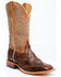 Horse Power Men's Patchwork Western Boots - Broad Square Toe, Brown, hi-res