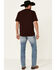 Rock & Roll Denim Men's Light Vintage Revolver Stretch Slim Straight Jeans , Blue, hi-res