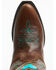 Image #6 - Shyanne Girls' Zetta Western Boots - Snip Toe, Brown, hi-res