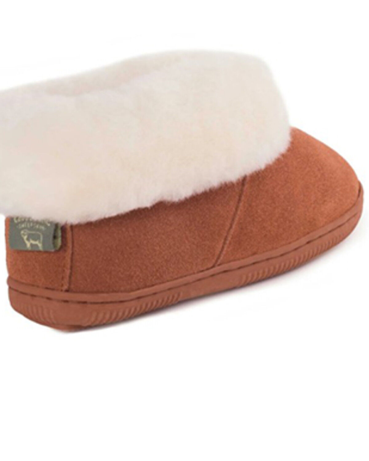 Image #4 - Cloud Nine Girls' Sheepskin Booties, Chestnut, hi-res