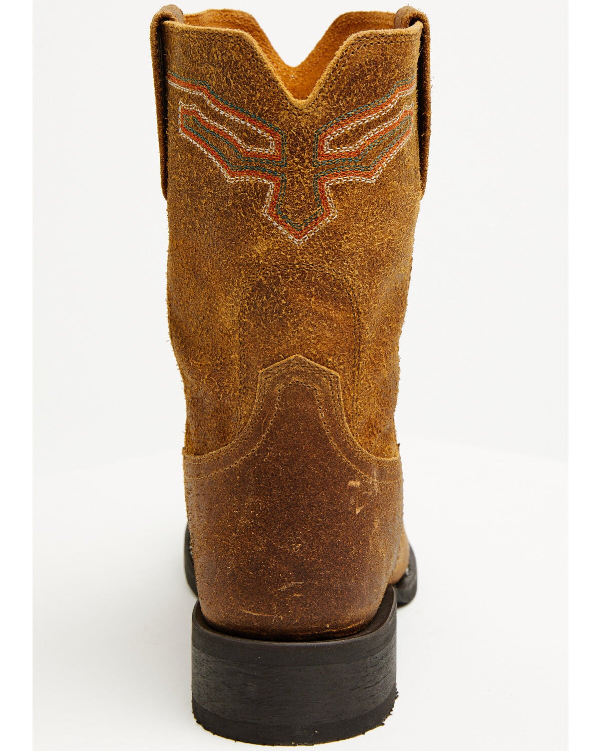 Image #5 - Laredo Men's Bravado Roper Performance Western Boots - Round Toe, Tan, hi-res