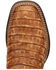 Image #6 - Dan Post Leon Exotic Caiman Western Boots - Broad Square Toe, Brass, hi-res