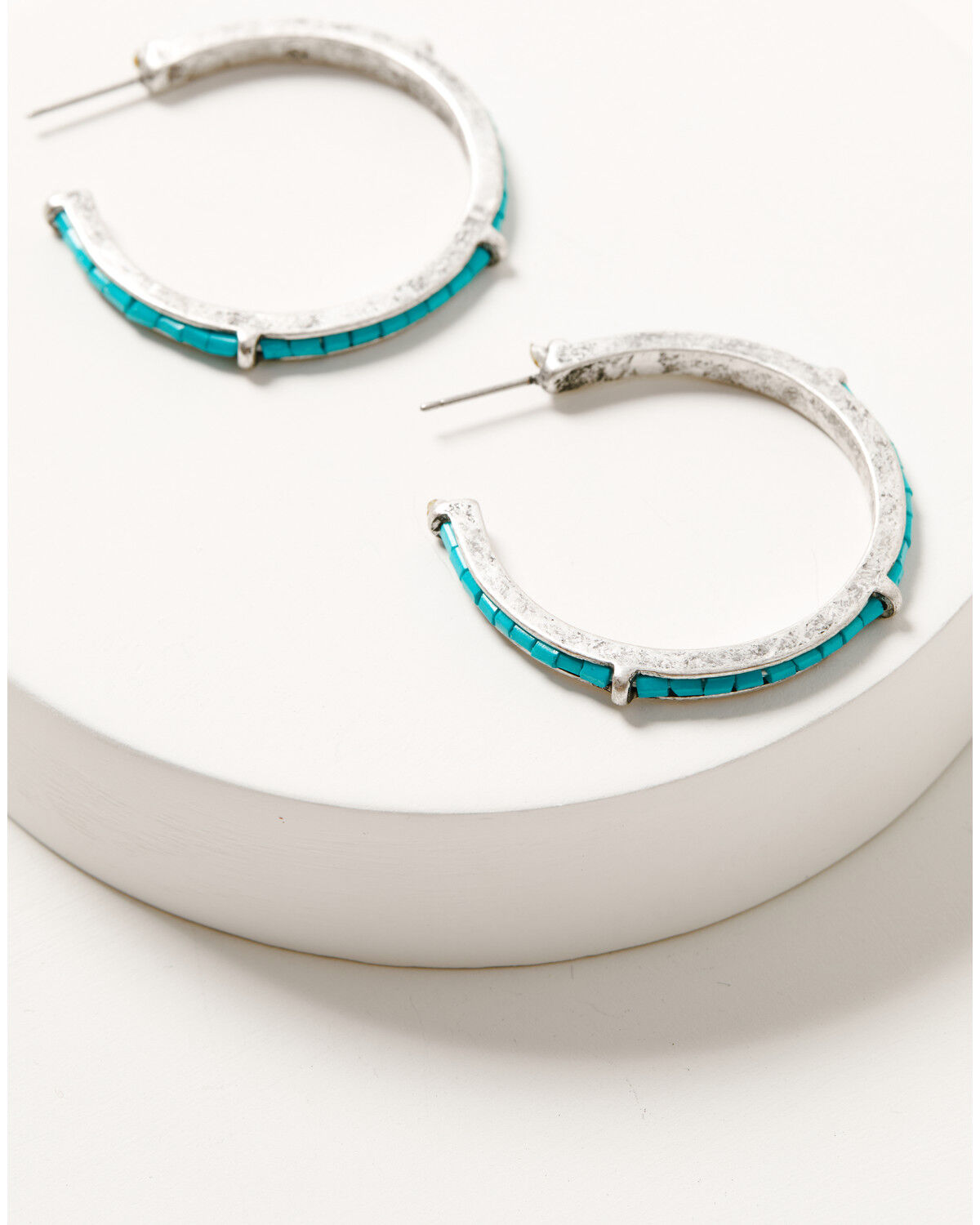 Image #2 - Idyllwind Women's Wynbrook Hoop Earring Set - 3 Piece, Silver, hi-res