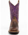 Shyanne Women's Purple Burnish Western Boots - Square Toe, , hi-res