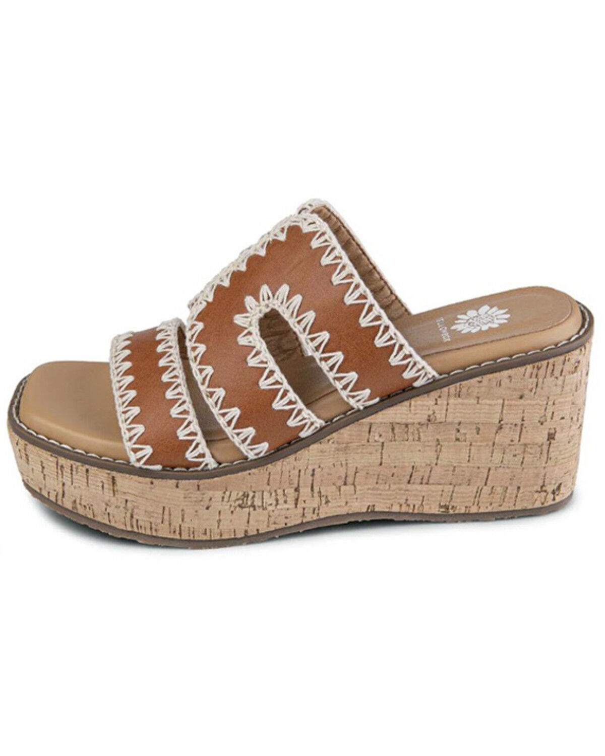 Image #2 - Yellow Box Women's Tracie Wedge Heels, Tan, hi-res