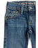 Image #2 - Cody James Toddler Boys' Saguaro Dark Wash Mid Rise Stretch Slim Bootcut Jeans , Blue, hi-res