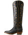 Image #2 - Ariat Women's Saylor StretchFit Western Boots - Round Toe, Black, hi-res