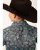 Image #2 - Roper Boys' Paisley Print Long Sleeve Pearl Snap Western Shirt, Turquoise, hi-res