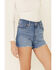 Image #4 - Levi's Women's Saphire Dust Shorts, Blue, hi-res