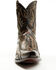 Image #4 - Corral Men's Inlay And Embroidered Short Western Boots - Snip Toe, Red, hi-res