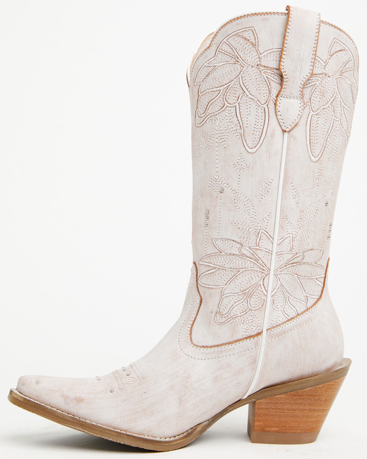 Image #3 - Shyanne Women's Toba Western Boots - Snip Toe, White, hi-res
