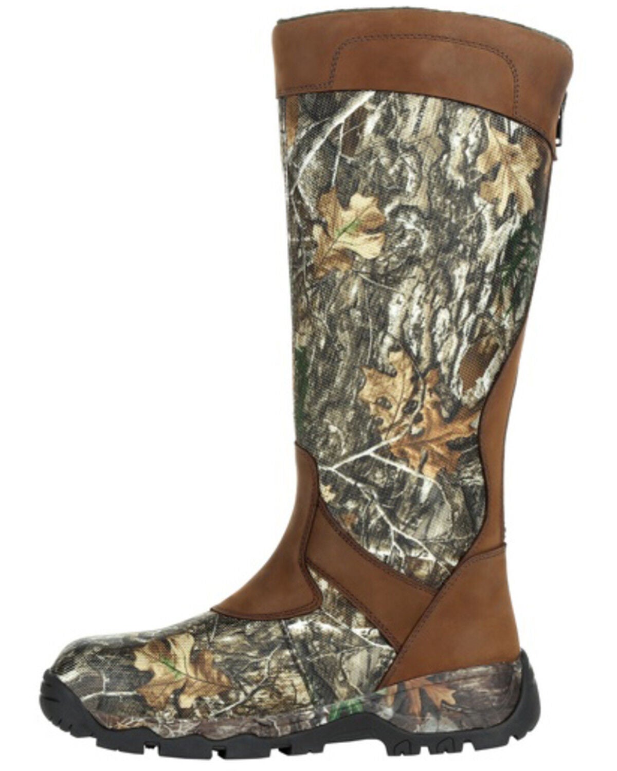 rocky lace up snake boots