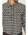 Image #3 - Cody James Men's Ozark Highlands Plaid Print Long Sleeve Snap Flannel Shirt, Black, hi-res