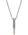 Image #2 - Montana Silversmiths Men's Bullet Necklace, Silver, hi-res
