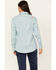 Image #4 - Ariat Women's FR Martlet Long Sleeve Snap Work Shirt , Turquoise, hi-res