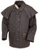 Image #4 - Outback Trading Co. Men's Short Oilskin Duster, Brown, hi-res