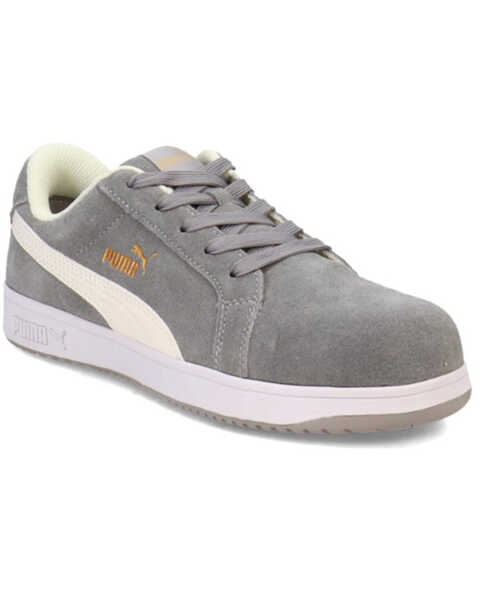 Image #1 - Puma Safety Women's Wedge Sole Work Shoes - Composite Toe, Grey, hi-res