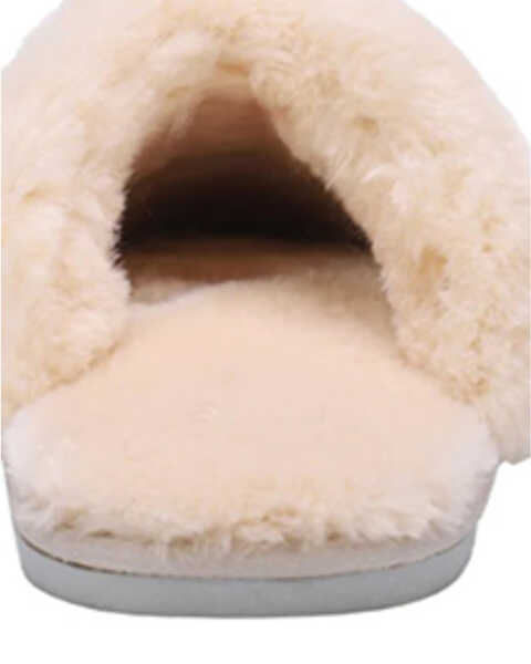 Image #5 - Lamo Footwear Women's Scuff Slippers , Grey, hi-res