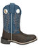 Image #2 - Smoky Mountain Little Boys' El Paso Western Boots - Broad Square Toe, Dark Brown, hi-res