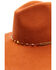 Shyanne Women's Rust Copper Beaded Rust Band Wool Felt Western Fedora Hat , Rust Copper, hi-res