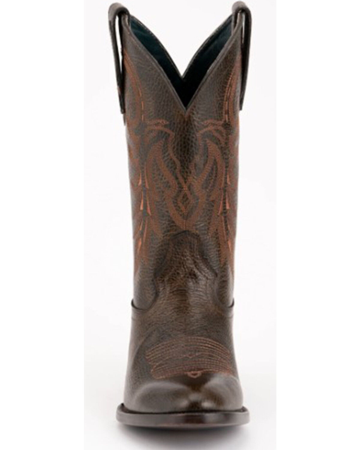 Image #4 - Ferrini Men's Remington Western Boots - Round Toe, Chocolate, hi-res