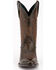 Image #4 - Ferrini Men's Remington Western Boots - Medium Toe, Chocolate, hi-res