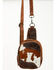 Image #2 - Shyanne Women's Hallie Hairon Crossbody Sling Bag, Brown, hi-res