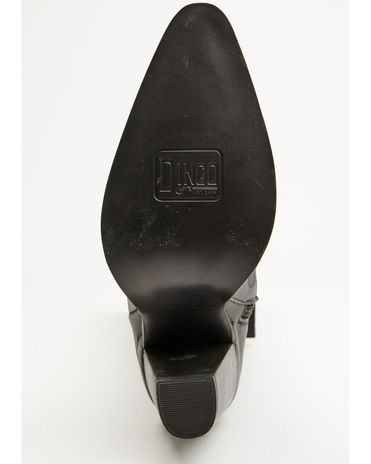 Image #7 - Dingo Women's Diva Over The Knee Tall Western Boots - Snip Toe, Black, hi-res