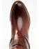 Image #6 - Cleo + Wolf Women's Cranberry Western Boots - Round Toe, Wine, hi-res