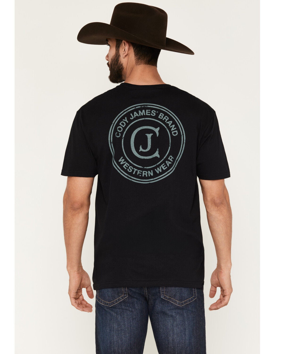 Image #1 - Cody James Men's Logo Short Sleeve graphic T-Shirt, Black, hi-res