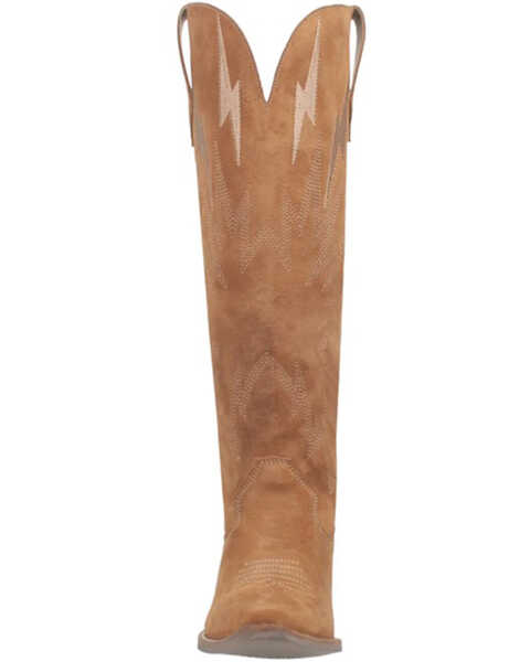 Image #4 - Dingo Women's Thunder Road Western Performance Boots - Pointed Toe, Camel, hi-res