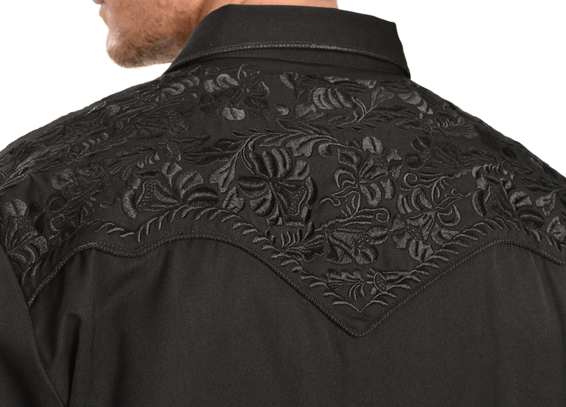 Big and tall embroidered western shirts store