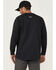 Image #4 - Forge Workwear Men's FR Solid Lightweight Long Sleeve Work Shirt, Navy, hi-res