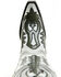 Image #6 - Corral Women's Polymer Blacklight Overlay Tall Western Boots - Snip Toe, White, hi-res