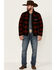Pendleton Men's Buffalo Plaid Lone Fir Zip-Front Fleece Jacket , Red, hi-res