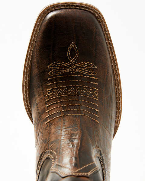 Image #6 - Myra Bag Women's Poppin Western Boots - Square Toe , Dark Brown, hi-res