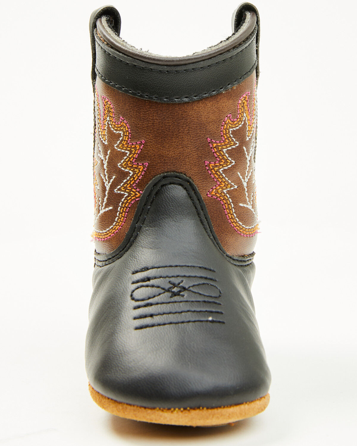 Image #4 - Boot Barn Infant Boys' Blazin Poppet Boots - Round Toe, Black/brown, hi-res