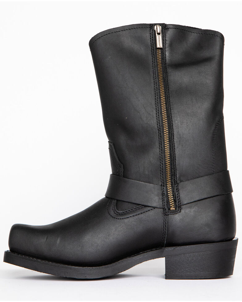Cody James Men S Zipper Harness Motorcycle Boots Square Toe Sheplers