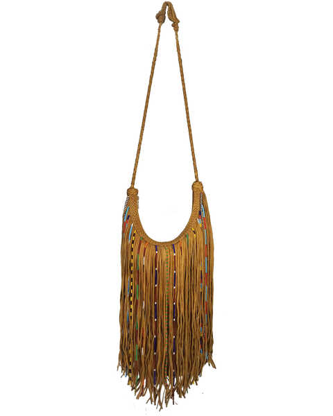 Image #1 - Kobler Leather Women's Tan Gypsy Crossbody Bag, Tan, hi-res