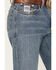 Image #2 - Cinch Men's White Label Relaxed Fit Medium Stonewash Denim Jeans, Blue, hi-res