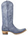 Image #2 - Lane Women's Emma Jane Tall Western Boots - Snip Toe, Blue, hi-res