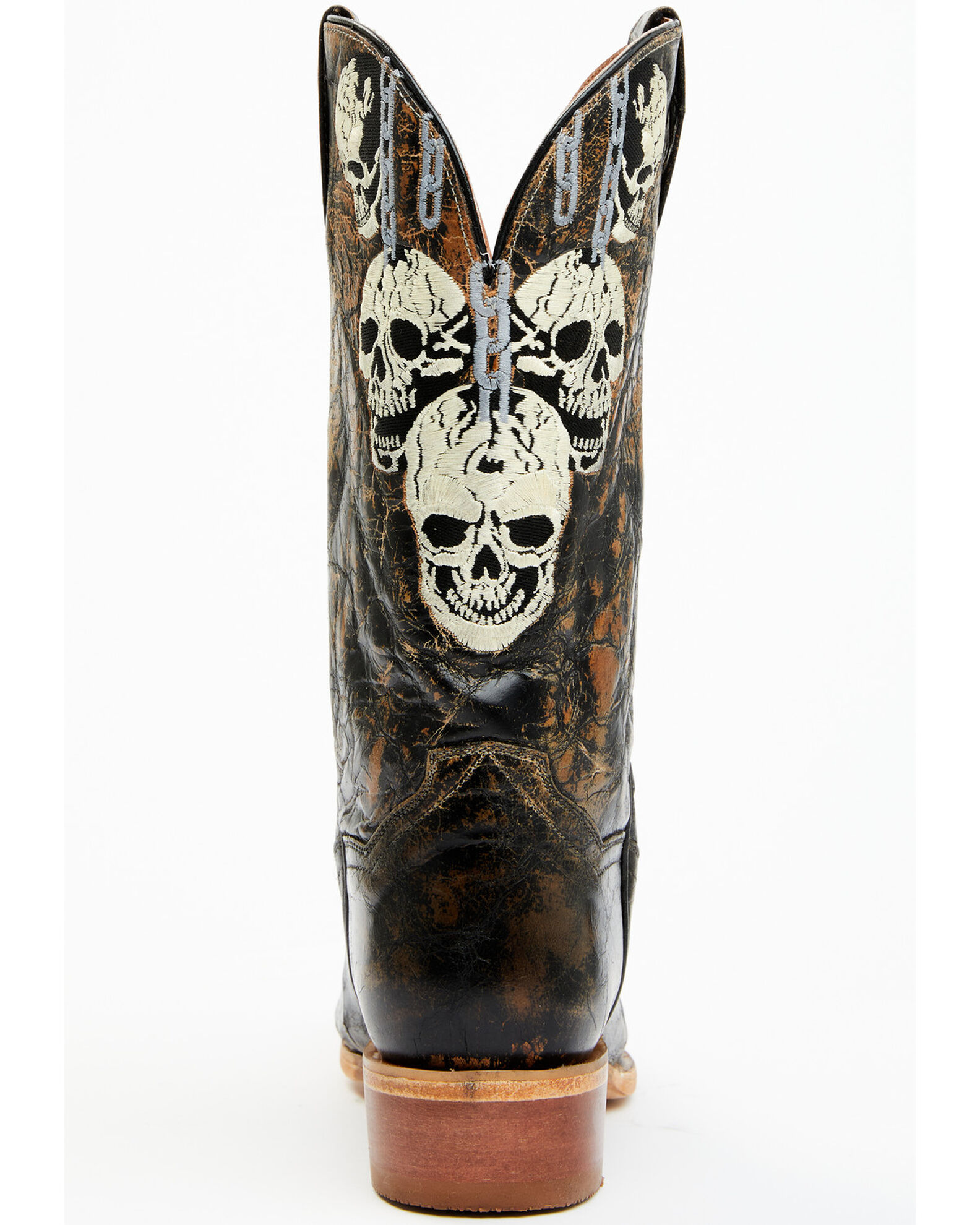 Cowboy boot skull toe caps online