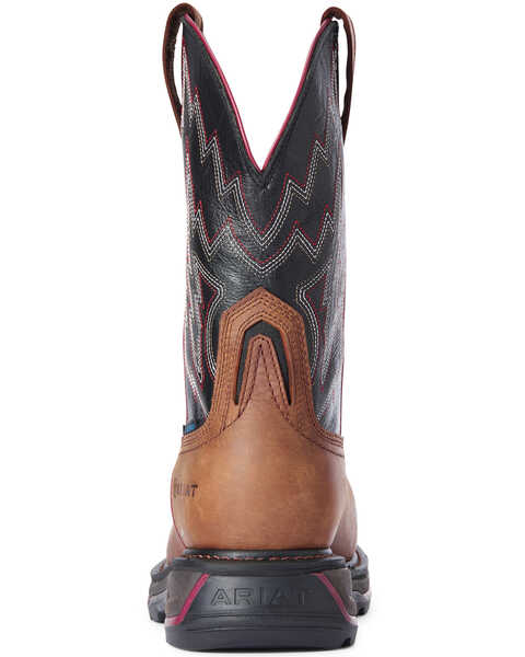 Ariat Men's Mesa Big Rig Waterproof Western Work Boots - Composite Toe, Brown, hi-res