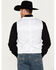 Cody James Men's Austin Paisley Vest, White, hi-res