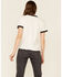 Image #4 - Wrangler Modern Women's Ivory Peace Wins Graphic Short Sleeve Ringer Tee , , hi-res