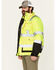 Image #3 - Hawx Men's Hi-Vis Bomber Jacket - Big, Yellow, hi-res