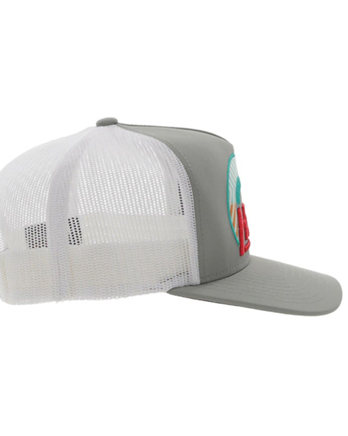 Image #5 - Hooey Men's Suds Logo Embroidered Trucker Cap, Grey, hi-res