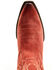 Image #6 - Ariat Women's Jukebox Suede Western Boots - Snip Toe, Red, hi-res
