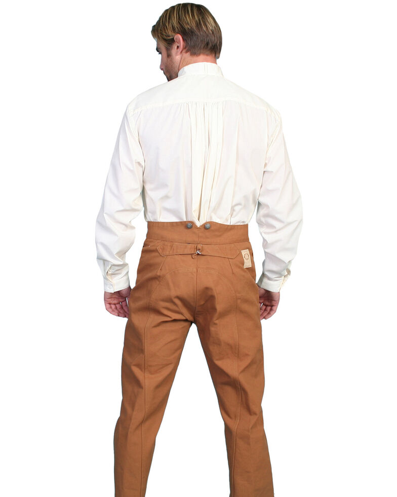 Wahmaker by Scully Canvas Saddle Seat Pants - Tall, Brown, hi-res