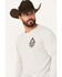 Image #2 - Cody James Men's Spades Long Sleeve Graphic T-Shirt, Heather Grey, hi-res
